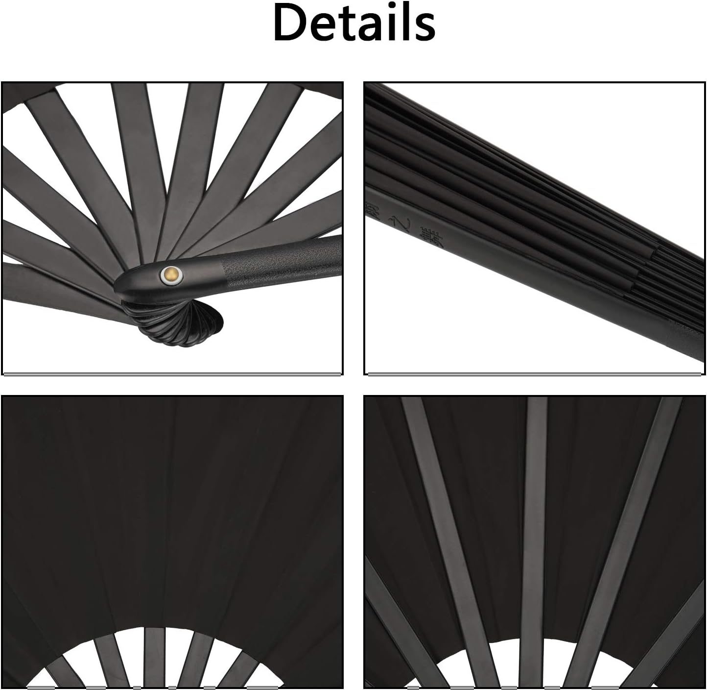 2 Pcs Large Clap Fans for Line Dancing And Hand Fan Dance💃