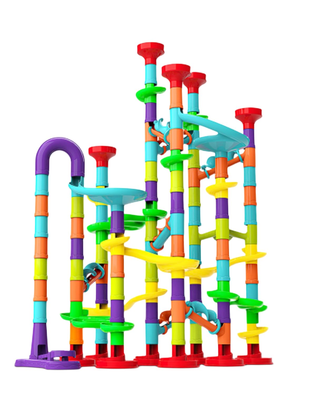 Track Rolling Balls Building Blocks Toys
