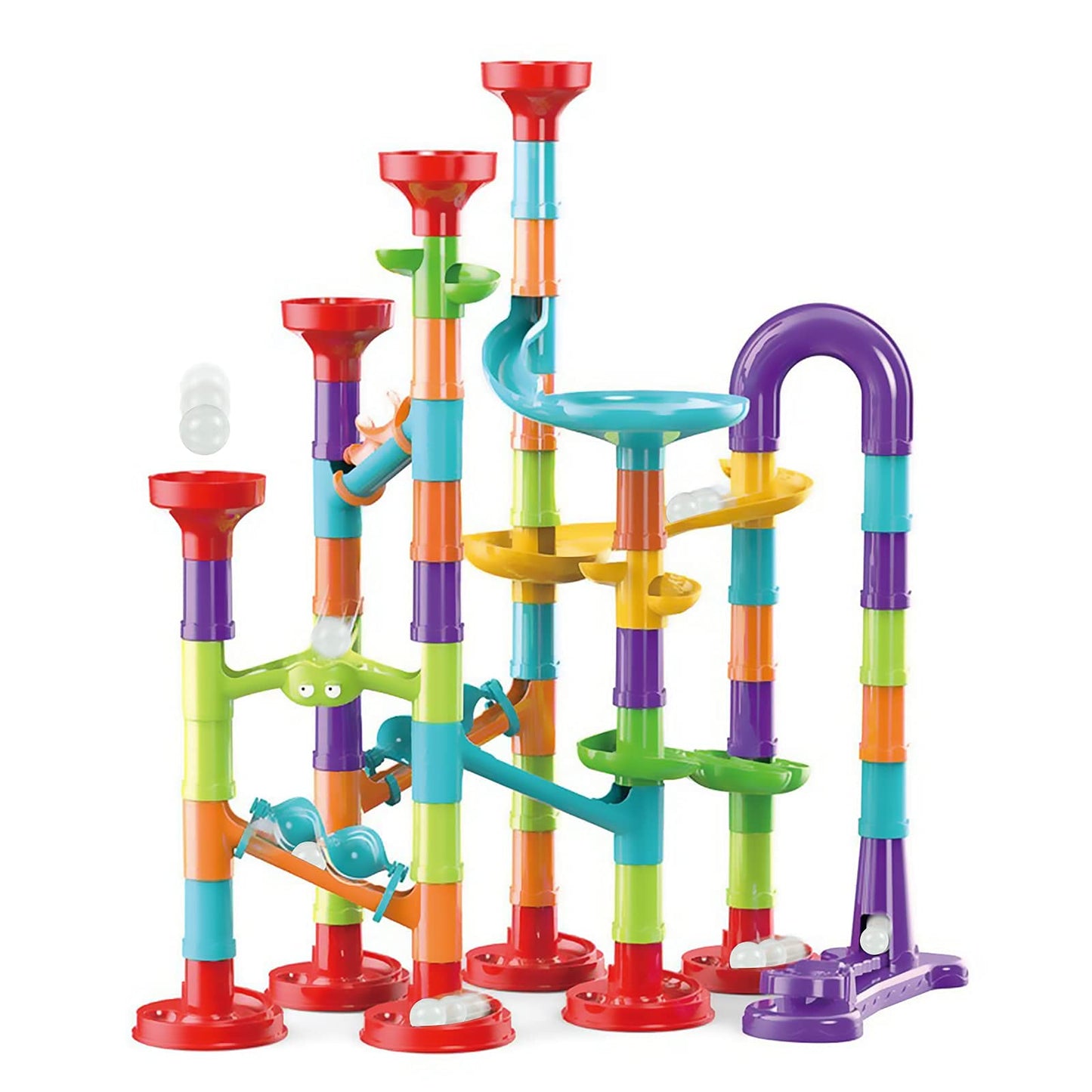 Track Rolling Balls Building Blocks Toys