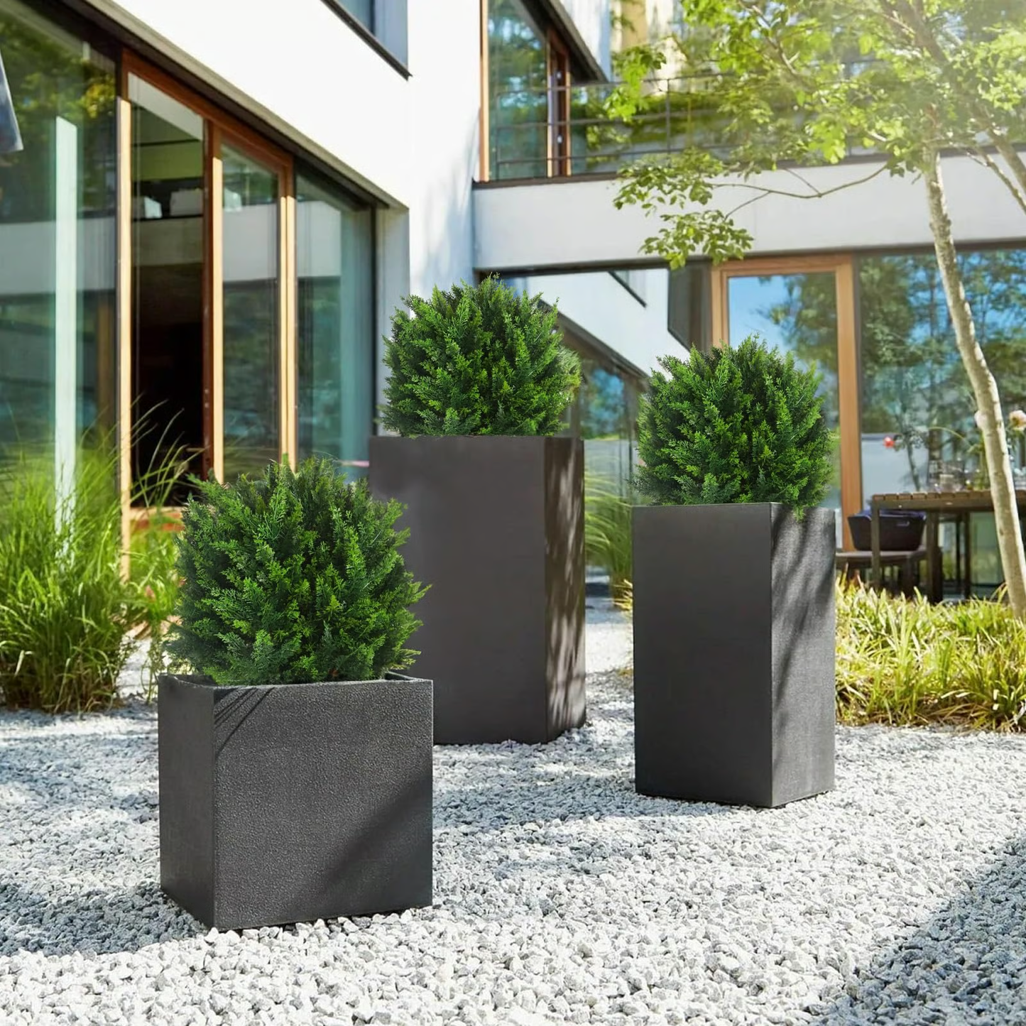 🌳LAST DAY 49% OFF - UV Resistant Artificial Cedar Topiary Ball Tree