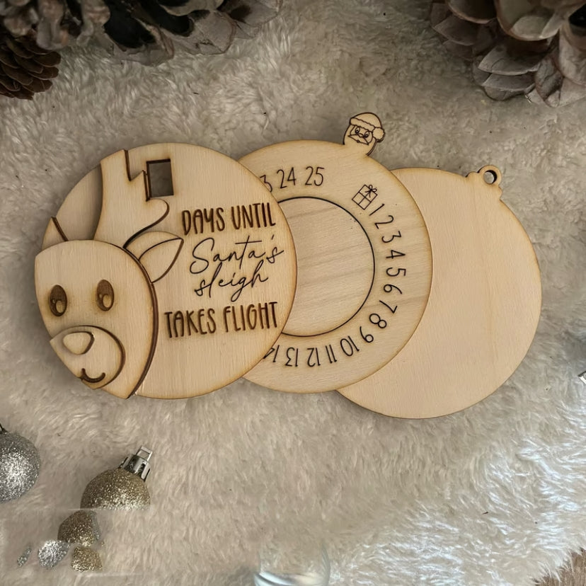 🔥CHRISTMAS HOT SALE🔥Countdown To Christmas Sliding Ornament