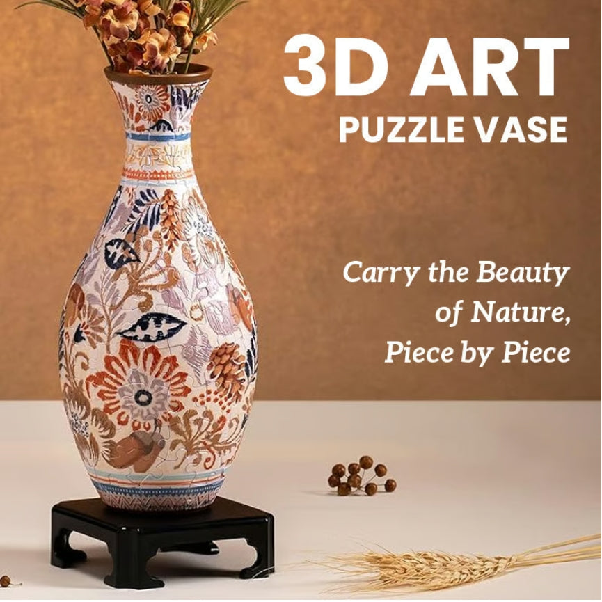 🔥LAST DAY 49% OFF - 💐🧩✨3D Art Puzzle Vase