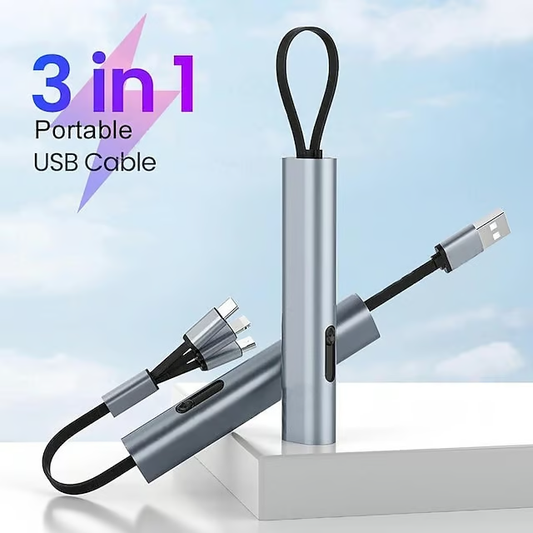 3-in-1 Fast Charging Cable📱