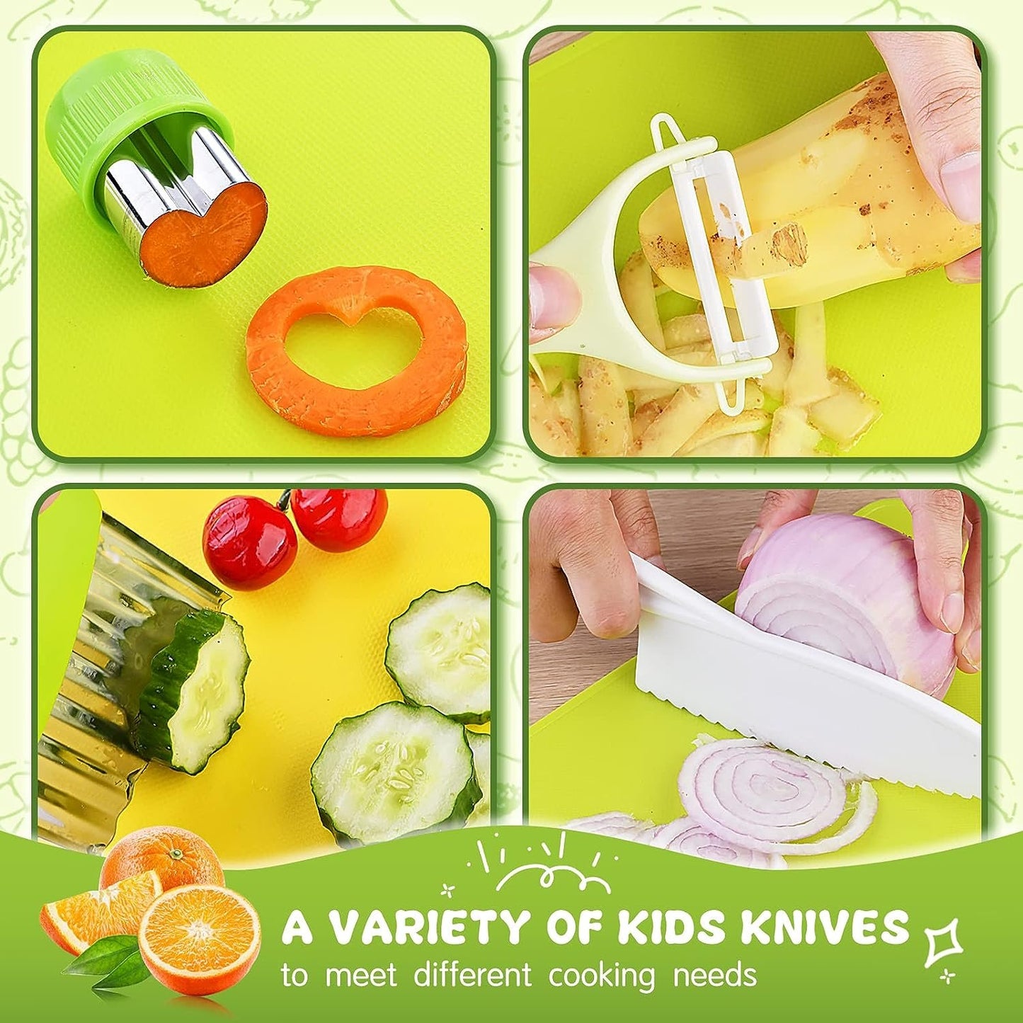 Kids Kitchen Tools (13 Pieces)